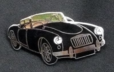 PIN BADGE MGA BLACK