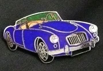 PIN BADGE MGA DARK BLUE
