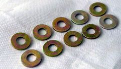 WASHER 1/4 inch x 9/16 inch x 17g   (PACK10)