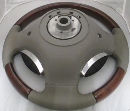 S/WHEEL SMOKESTONE WOOD LEATHE
