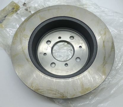 Brake disc solid rear 260mm PAIR