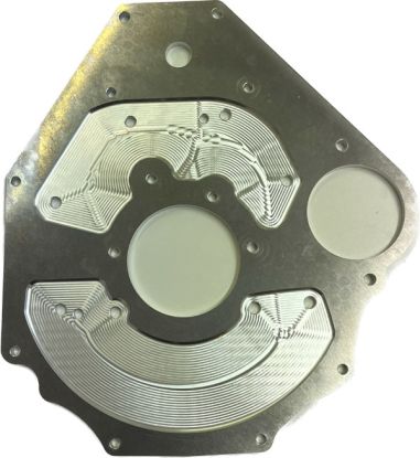 MGB Alloy Back plate 3 Syc 5 bearing