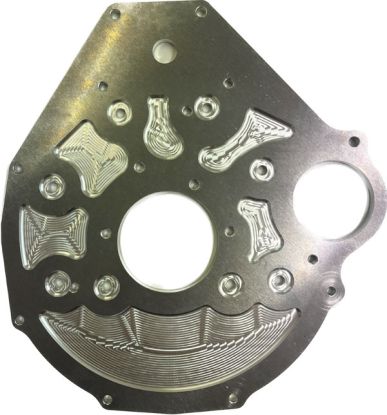 MGB alloy back plate 4 syc 5 Main engine 