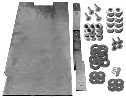 SUMP GUARD & FITTING KIT MGB