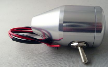 Silver O/drive gearknob 7/16UNF R/B 