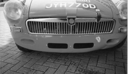 MGB Flush fit alloy front valance