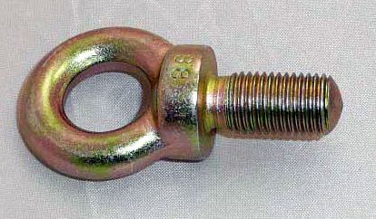 Seat belt mount eye