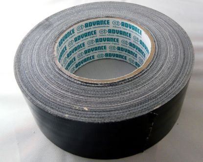 BLACK RACE TAPE 48MM