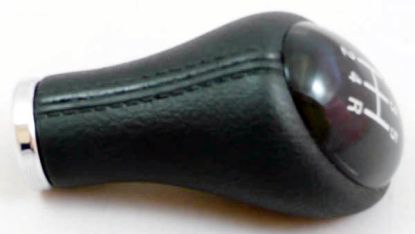 Gear Knob Manual Black Leather 7545 ZT & ZS