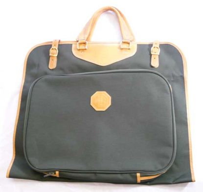 MG LOGO SUIT CARRIER GREEN CANVAS