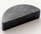 Woodruff key steering arm to stub axle