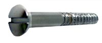 CHR WOOD SCREW No10 x  1 INCH SLOTTED