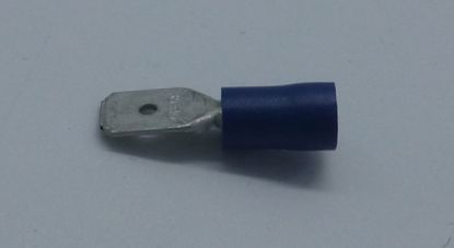 SPADE TERMINAL MALE BLUE
