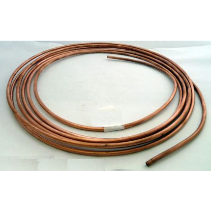 Copper Clutch pipe 1/4  per meter