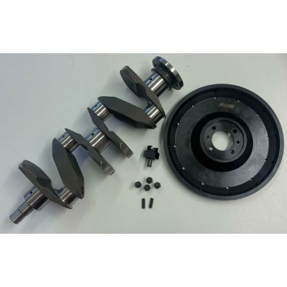 NEW CRANKSHAFT T TYPE XPAG (inc flywheel bolts & dowels)