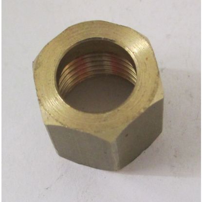 Fuel line brass nut 5/16" pipe