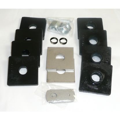 MGB CASTOR KIT POLYURETH MOUNTS         