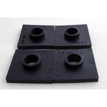 Polyurethane Lipped Pad - Car Set MGB