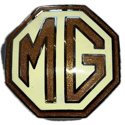 Radiator Badge Brown & Cream TA TB TC TD