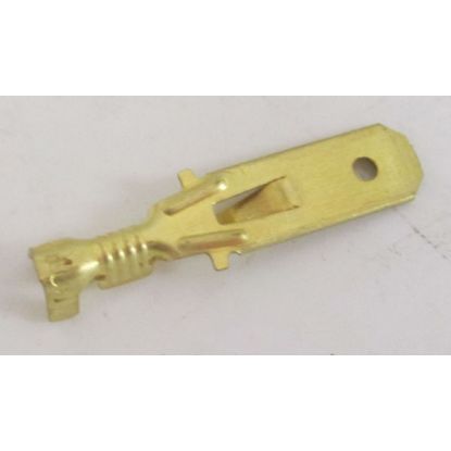 MALE 6.4MM SPADE 0.7MM CABLE