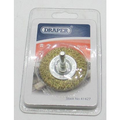 Rotary wire wheel brush 50x6mm