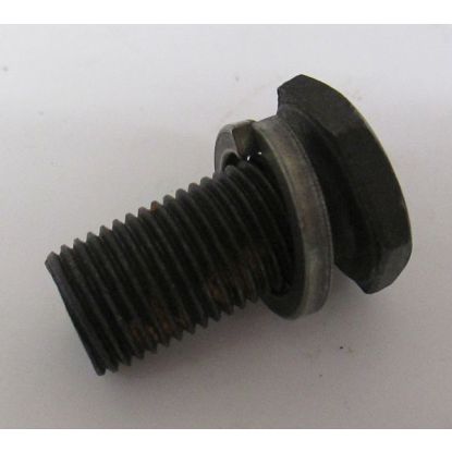 Bolt and washer conversion hub tube axle