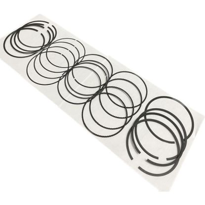 Piston ring set four pistons