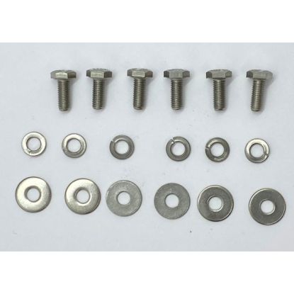 MGA stainless steel front wing splash panel  fitting kit