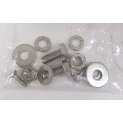 MGA Rear wing front splash panel kit Stainless steel