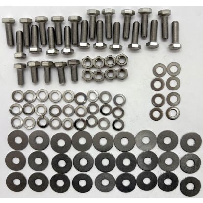 SCREW & WASHER SET BODY-CHASSIS MGA Stainless steel