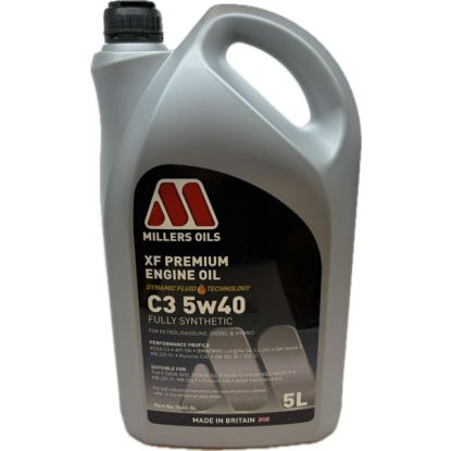 XF Premium C3 5W40 Full Synthetic 5 Litre - MG6