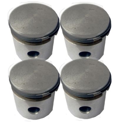 1250 PISTON SET SOL/SKIRT +60