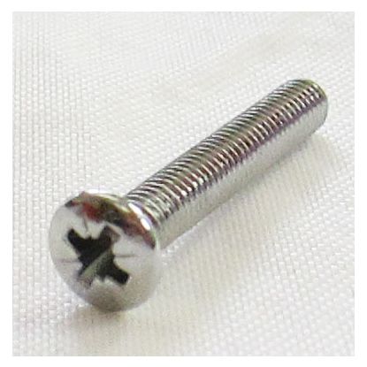 SCREW CHROME LONG LAMP PLINTH