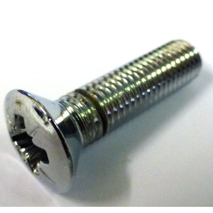 CHROME SCREW SHORT G/LEV RING