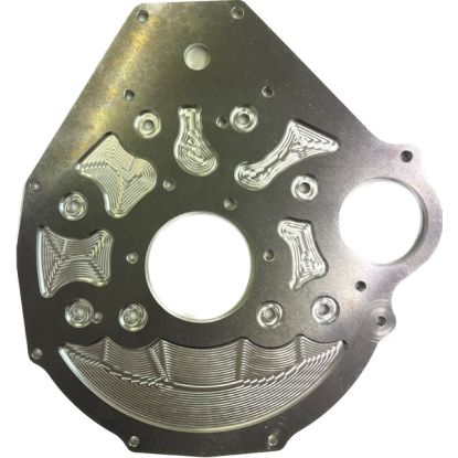 MGB alloy back plate 4 syc 5 Main engine 