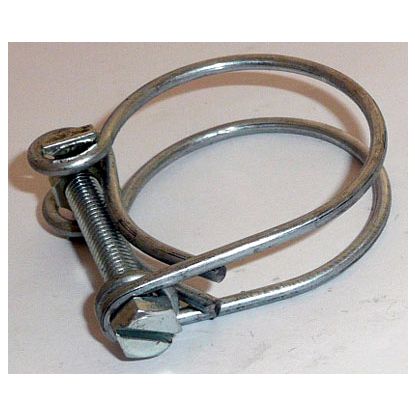 Twin wire hose clip 1 inch- 1 3/8 inch
