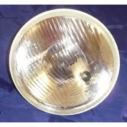 Light unit RHD 7 inch H4  with pilot