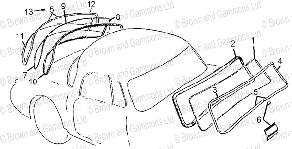 Image for Coupe front & rear screens
