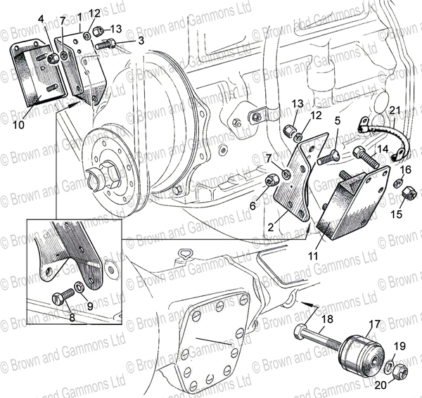 Image for Engine & gearbox mountings