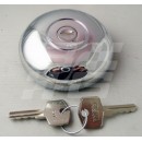 MGB Chrome locking fuel cap Image for MGB Chrome locking fuel cap