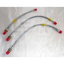 AEROQUIP Brake hose set C/B MGB Image for AEROQUIP Brake hose set C/B MGB