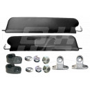 MGB Roadster Sun visor kit LHD Image for MGB Roadster Sun visor kit LHD