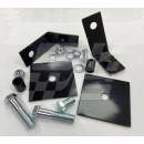 BRACKETS SEAT BELT MIDGET (PR) Image for BRACKETS SEAT BELT MIDGET (PR)