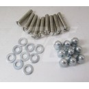 Image for Screw kit Polished for steering wheel