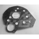 Image for MGB alloy back plate 4 syc 5 Main engine