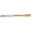 BRASS LIFT PIN SPRING & CIRCLIP Image for BRASS LIFT PIN SPRING & CIRCLIP