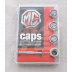 Image for MG Branded Valve Caps - Anti Theft