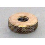 Image for Brass gauge nut knurled
