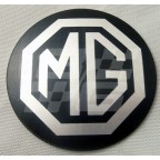 Image for Badge Centre Cap Black and Silver