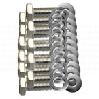 Image for MGB Front Valance stainless steel fitting kit